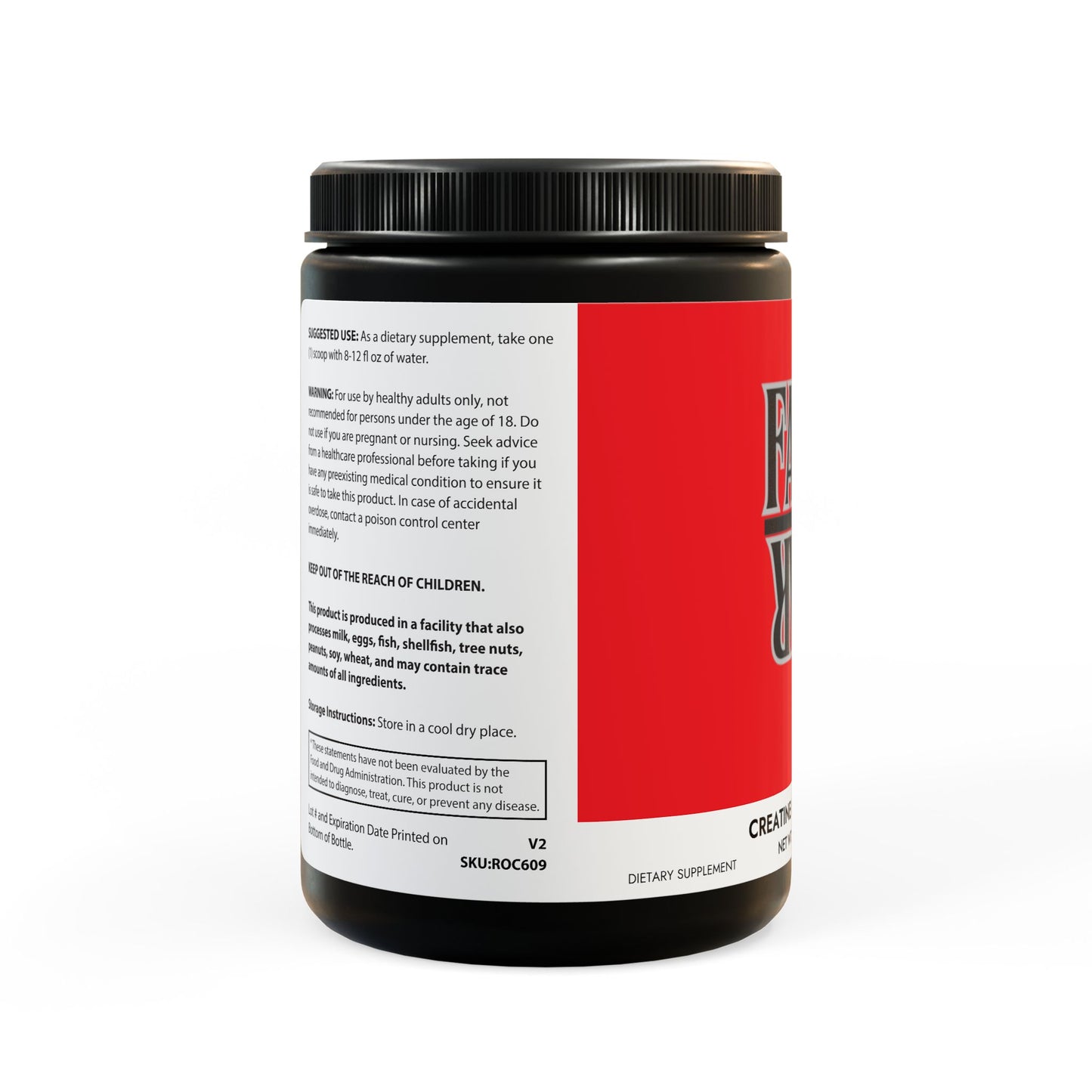 Creatine Monohydrate Supplement (300g, 10.58oz)