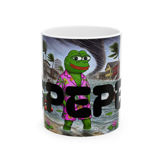 $PEPE - Ceramic Mug, (11oz)