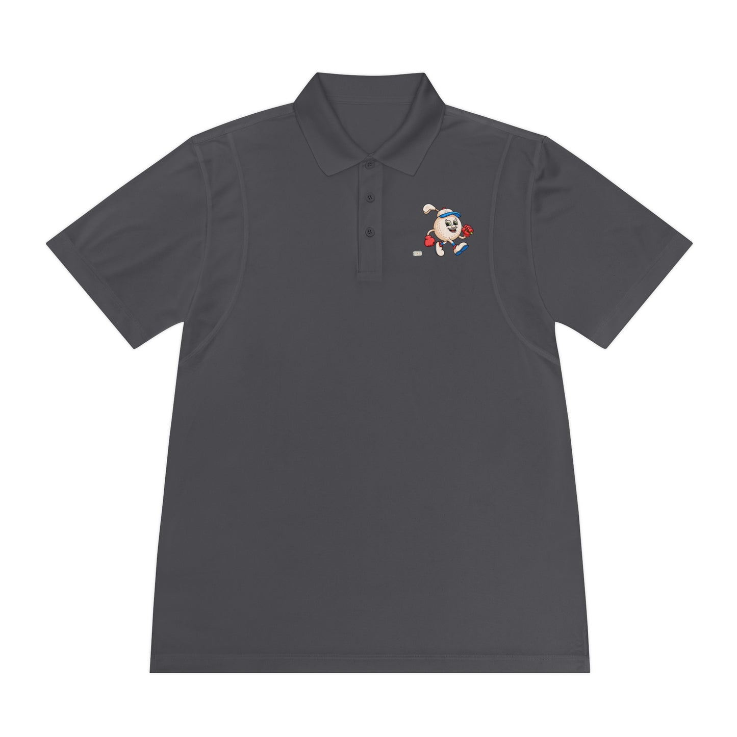 Golfing Golf Ball- Men's Golf Polo