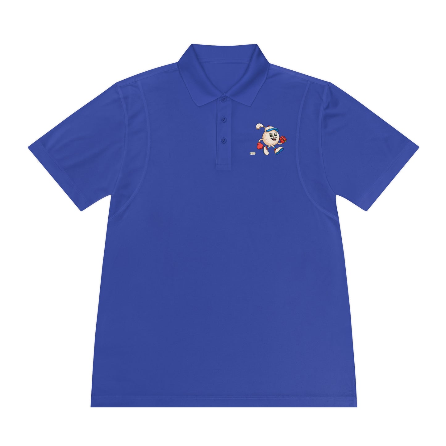 Golfing Golf Ball- Men's Golf Polo